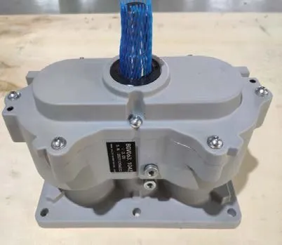 BGV gearbox for commercial ice maker drum drive