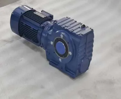 S series helical-worm combination gear reducer hybrid right-angle S37 to S97 self-locking efficiency