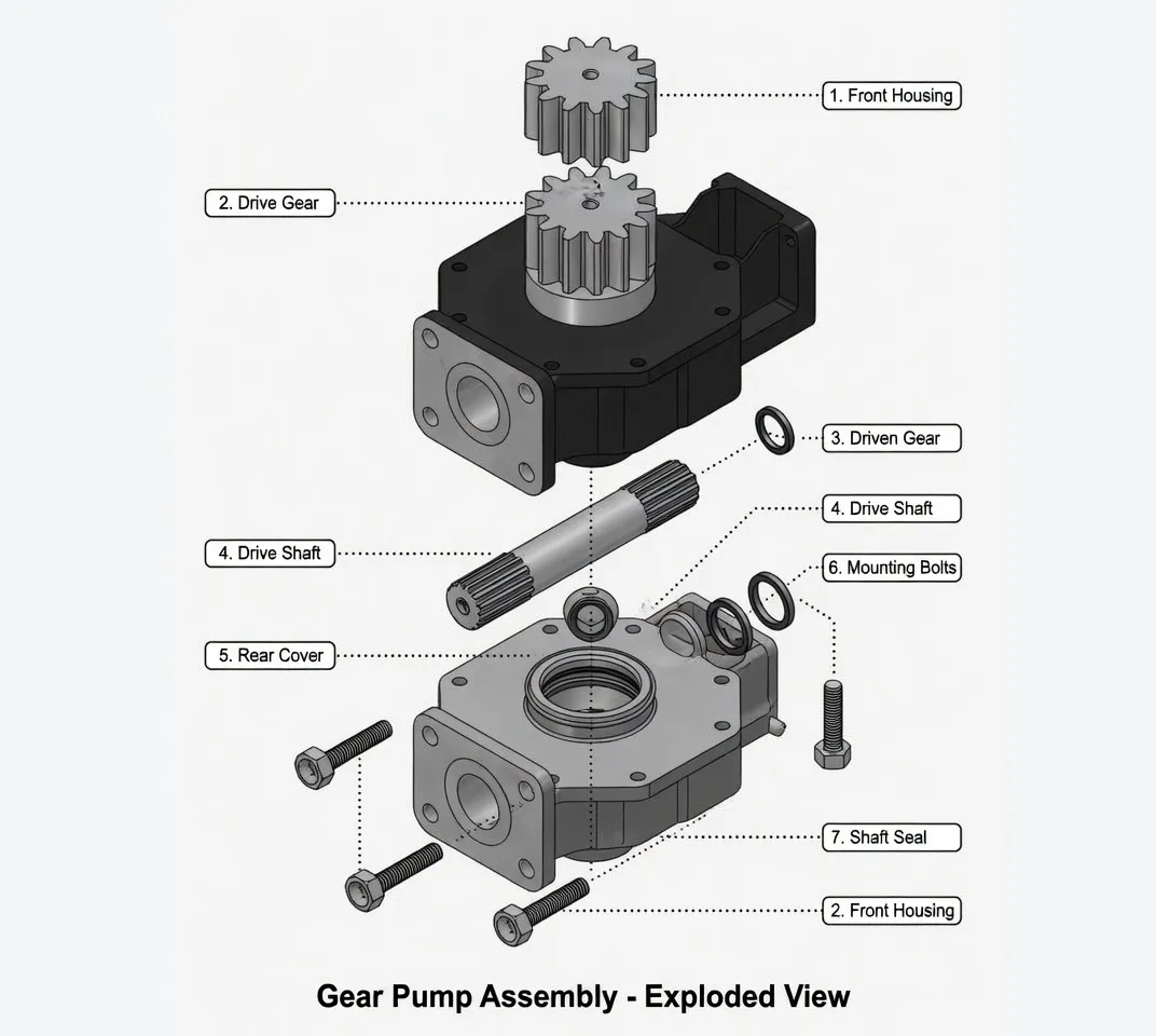 SRV Worm Gearbox for Industrial Winches SRV086 worm gearbox driving industrial winch and hoist system with self-locking capability