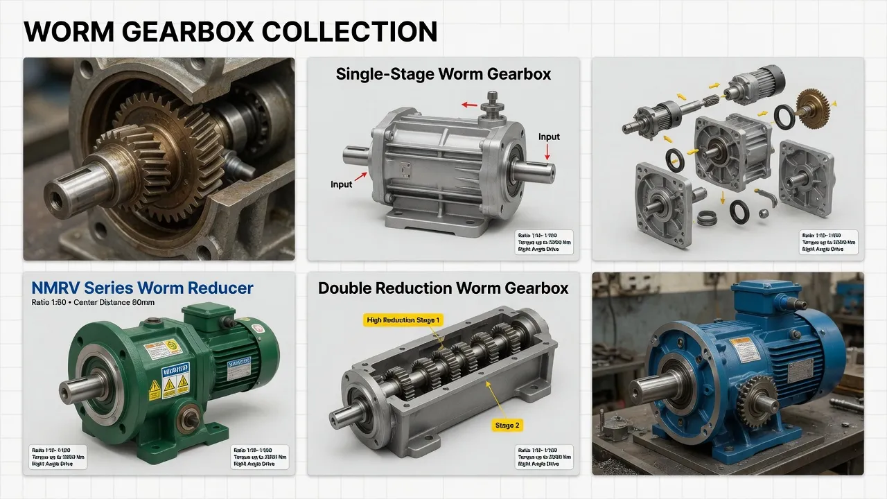 Cost comparison worm gearbox vs planetary gearbox total cost of ownership over 5 years