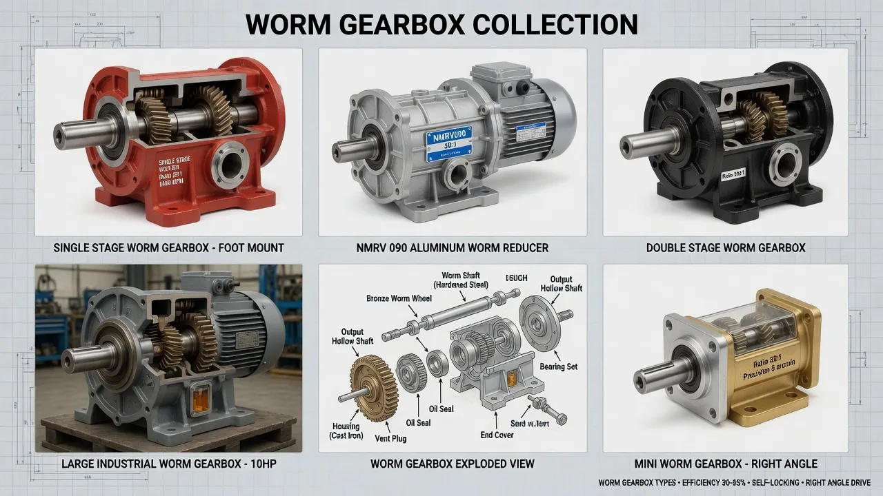 Precision worm gearbox vs harmonic drive backlash effect on cobot end-of-arm accuracy
